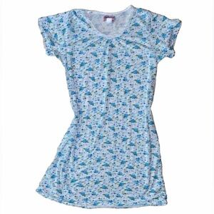 Betsey Johnson TW Soft Comfy Floral Cottagecore Nightgown